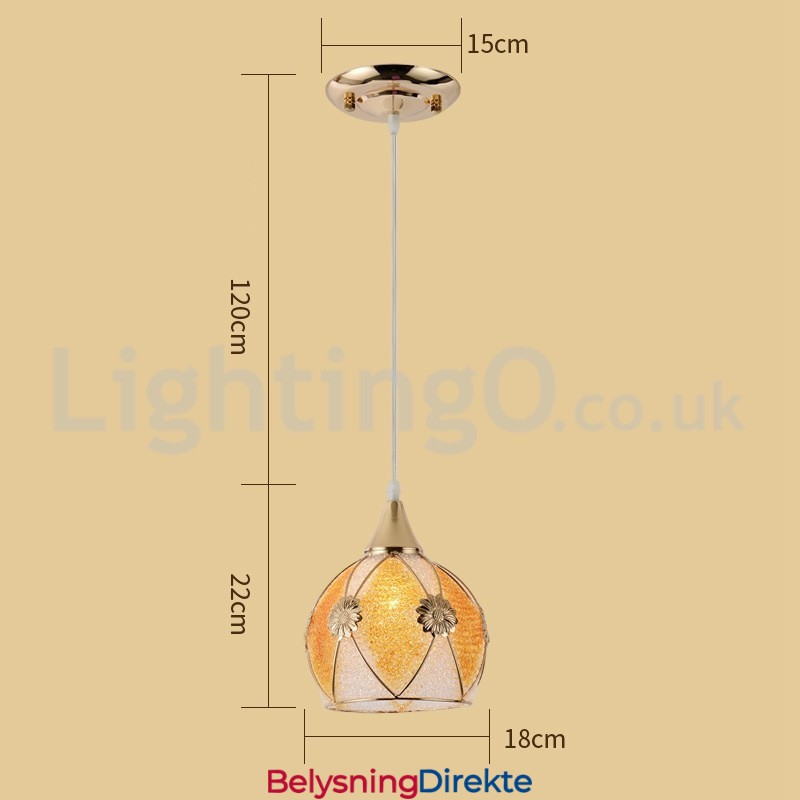 Billig Moderne Pendellampe Med 1 Lys Og 3 Lys