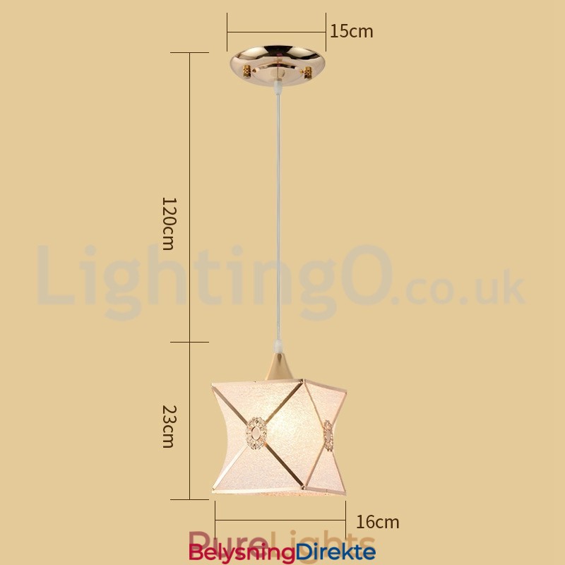 Lavpris Moderne 1-Lys 3-Lys Pendellampe