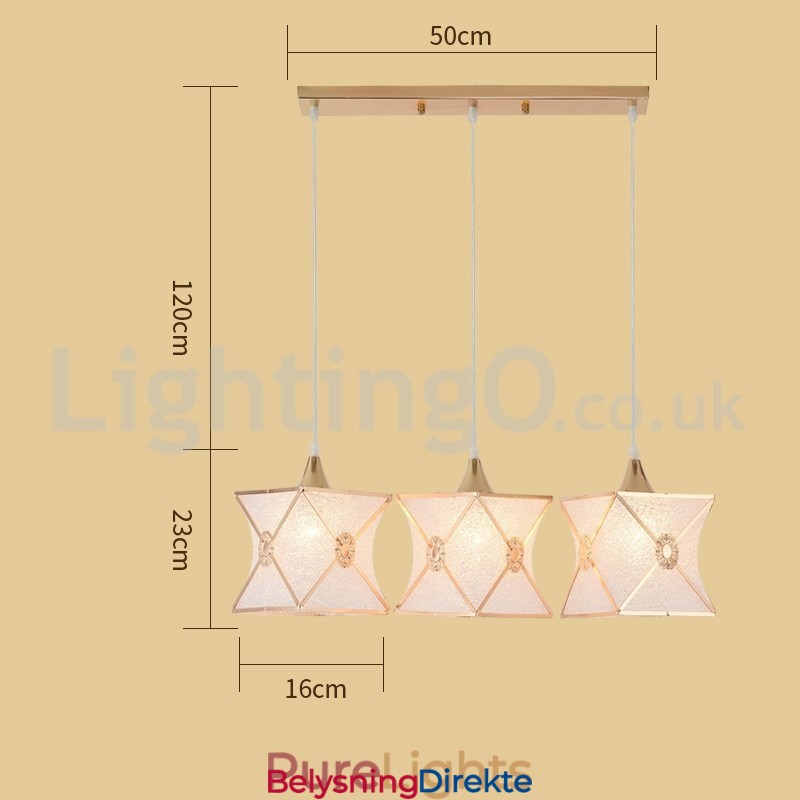 Lavpris Moderne 1-Lys 3-Lys Pendellampe