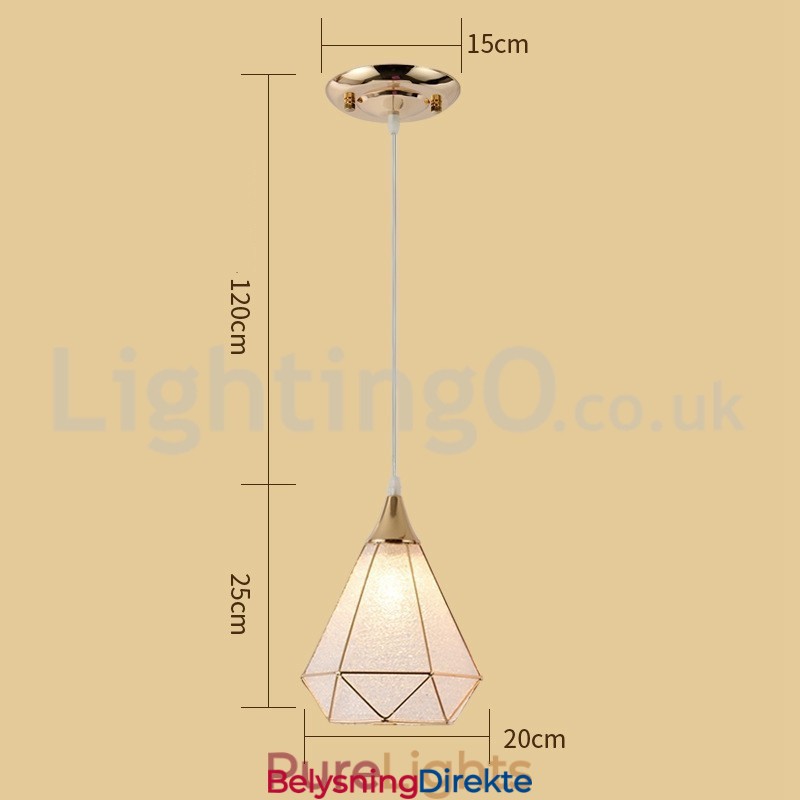 Lavpris Moderne 1-Lys 3-Lys Pendellampe