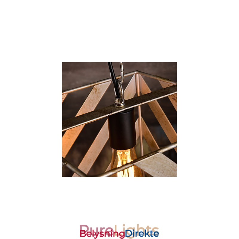 Retro Jernlampe Moderne Minimalistisk Lysekrone I Industriell Stil