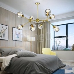 Nordisk Postmoderne Molekylær Magisk Bønnelysekrone Kafé