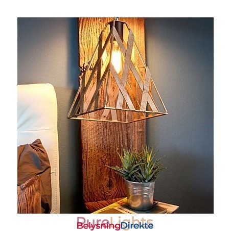 Retro Jernlampe Moderne Minimalistisk Lysekrone I Industriell Stil