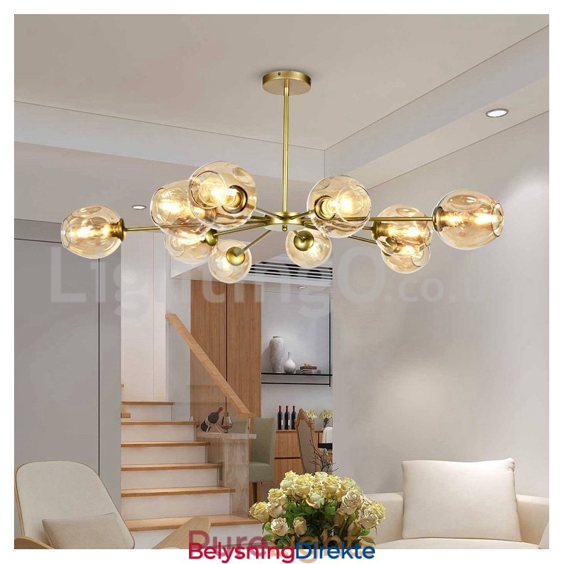 Nordisk Postmoderne Molekylær Lysekrone Magic Bean-Lysekrone Kafé