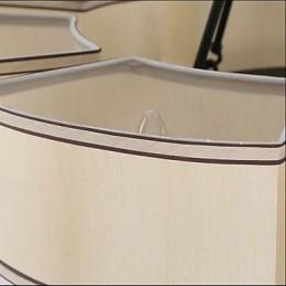 Kinesisk Stil Lysekrone Jern Kobber Imitasjonsluftlamper