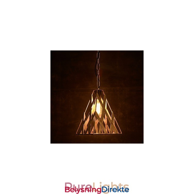 Retro Jernlampe Moderne Minimalistisk Lysekrone I Industriell Stil