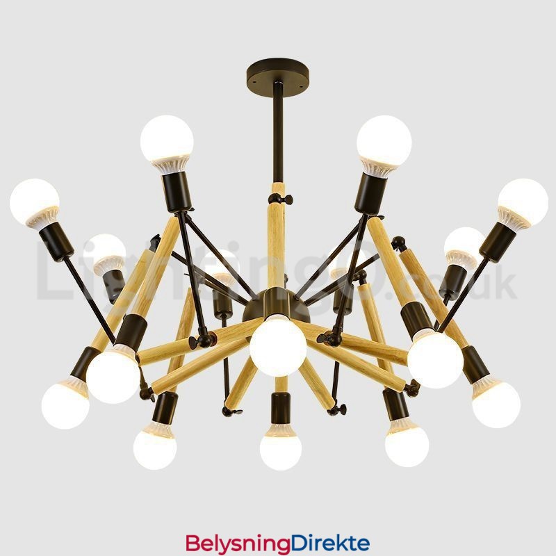 Postmoderne Edderkopplysekrone Klesbutikk Butikk