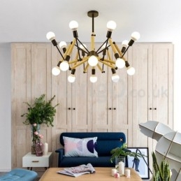 Postmoderne Edderkopplysekrone Klesbutikk Butikk