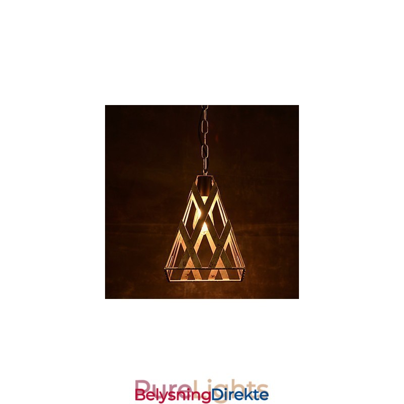 Retro Jernlampe Moderne Minimalistisk Lysekrone I Industriell Stil