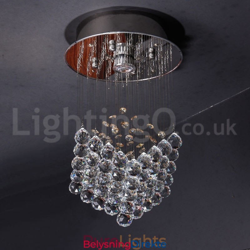 1 Lys Moderne K9 Krystall Takpendellampe Innendørs Lysekrone Belysning Lamper Armaturer