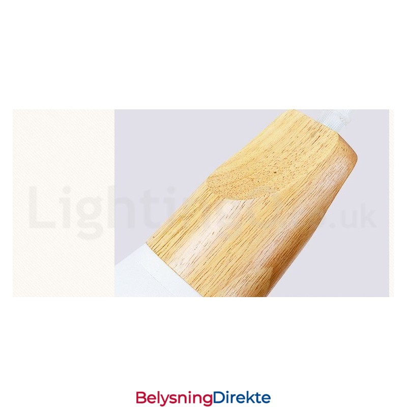 Moderne Tre Pendellampe Med 1 Lyskilde Og 3 Lyskilder Og Stoffskjerm