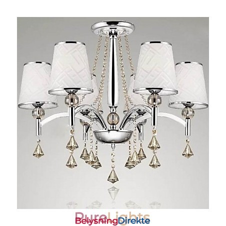 Moderne Samtidskrone I Krystall I Krom I Metall