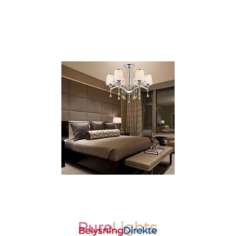 Moderne Samtidskrone I Krystall I Krom I Metall