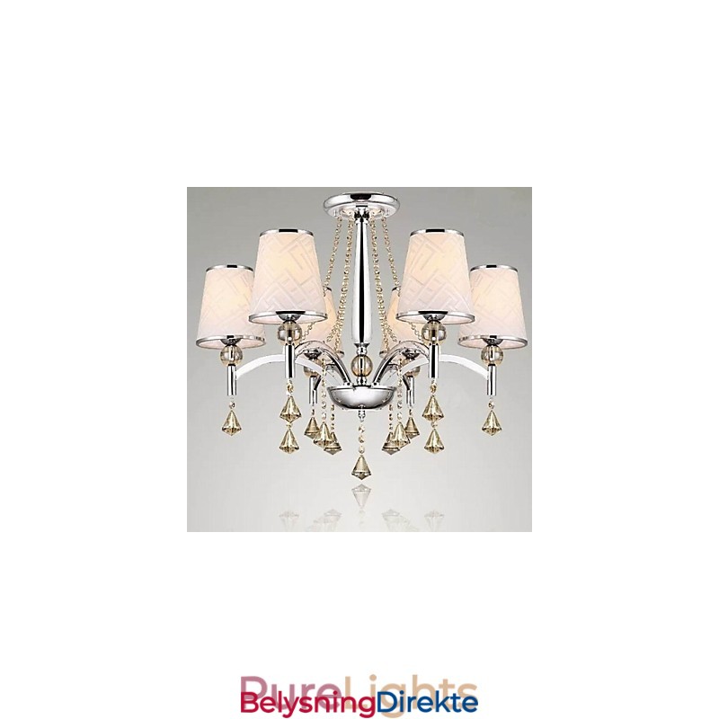 Moderne Samtidskrone I Krystall I Krom I Metall