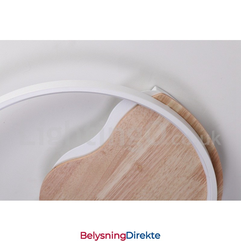 Dimmbar Hvit Sky Rund Tre Taklampe Ultratynn Taklampe Kan Også Brukes Som Vegglampe