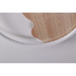 Dimmbar Hvit Sky Rund Tre Taklampe Ultratynn Taklampe Kan Også Brukes Som Vegglampe