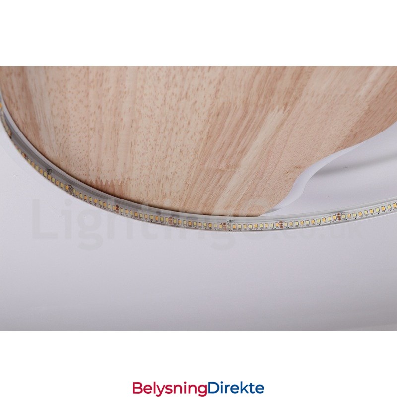 Dimmbar Hvit Sky Rund Tre Taklampe Ultratynn Taklampe Kan Også Brukes Som Vegglampe