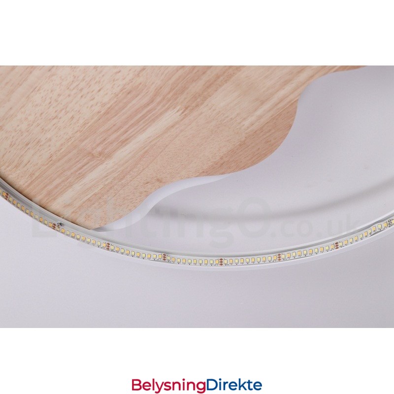 Dimmbar Hvit Sky Rund Tre Taklampe Ultratynn Taklampe Kan Også Brukes Som Vegglampe