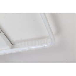 Dimbar Hvit Firkantet Tretaklampe Ultratynn Taklampe Kan Også Brukes Som Vegglampe