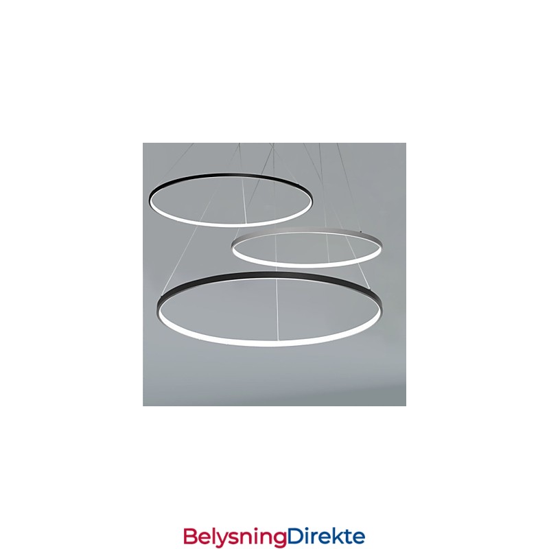 Dimbar 63W 100Cm Diameter Pendellampe Moderne Design Ring