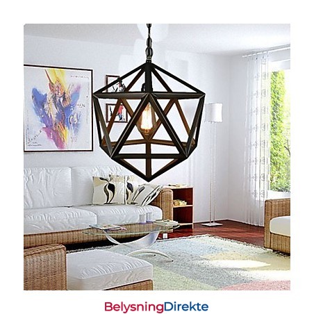 Rustikk Lysekrone I Metall I Vintagestil