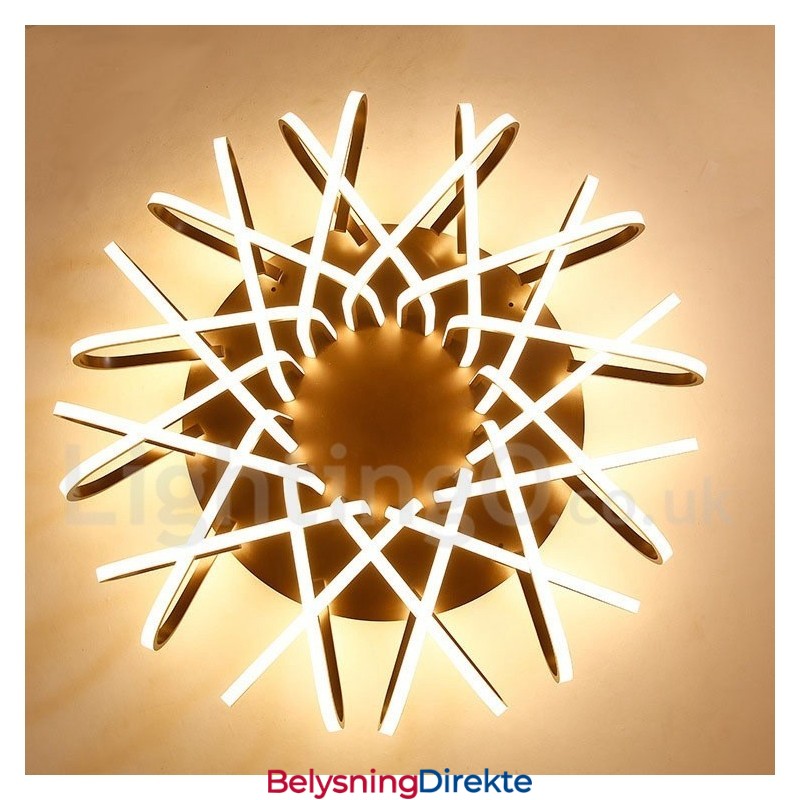 Bird'S Nest Dimbar Moderne, Moderne Taklampe I Aluminium, Kan Også Brukes Som Vegglampe