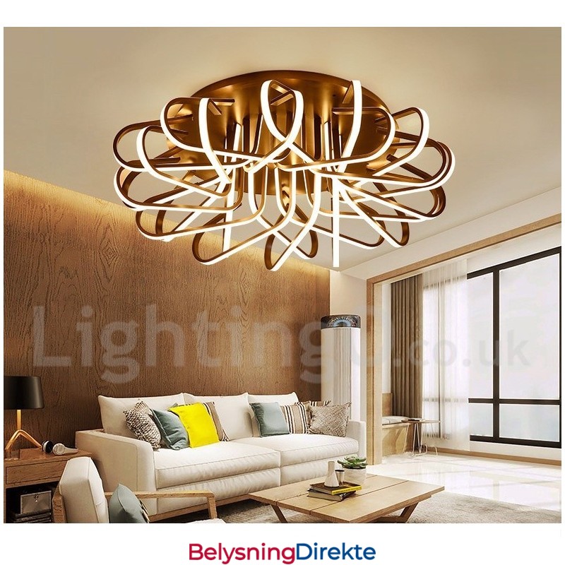 Bird'S Nest Dimbar Moderne, Moderne Taklampe I Aluminium, Kan Også Brukes Som Vegglampe