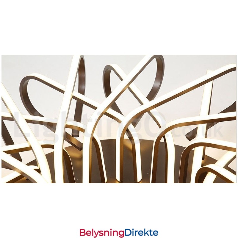 Bird'S Nest Dimbar Moderne, Moderne Taklampe I Aluminium, Kan Også Brukes Som Vegglampe