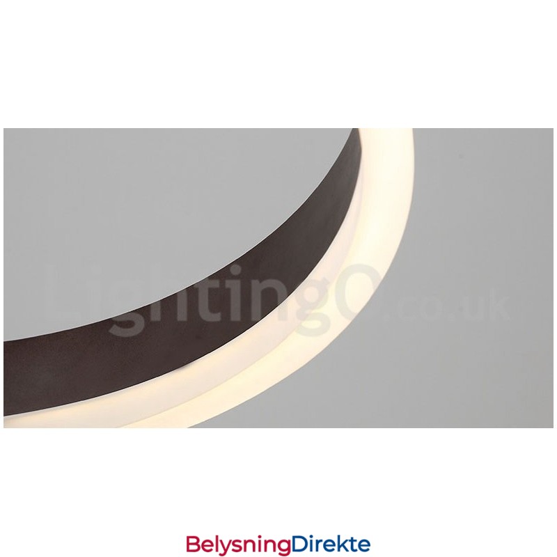 Dimbar Lineær Pendellampe Med Fjernkontroll, Moderne Design