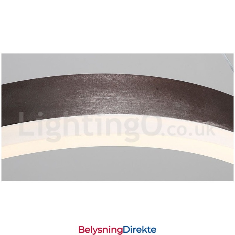 Dimbar Lineær Pendellampe Med Fjernkontroll, Moderne Design