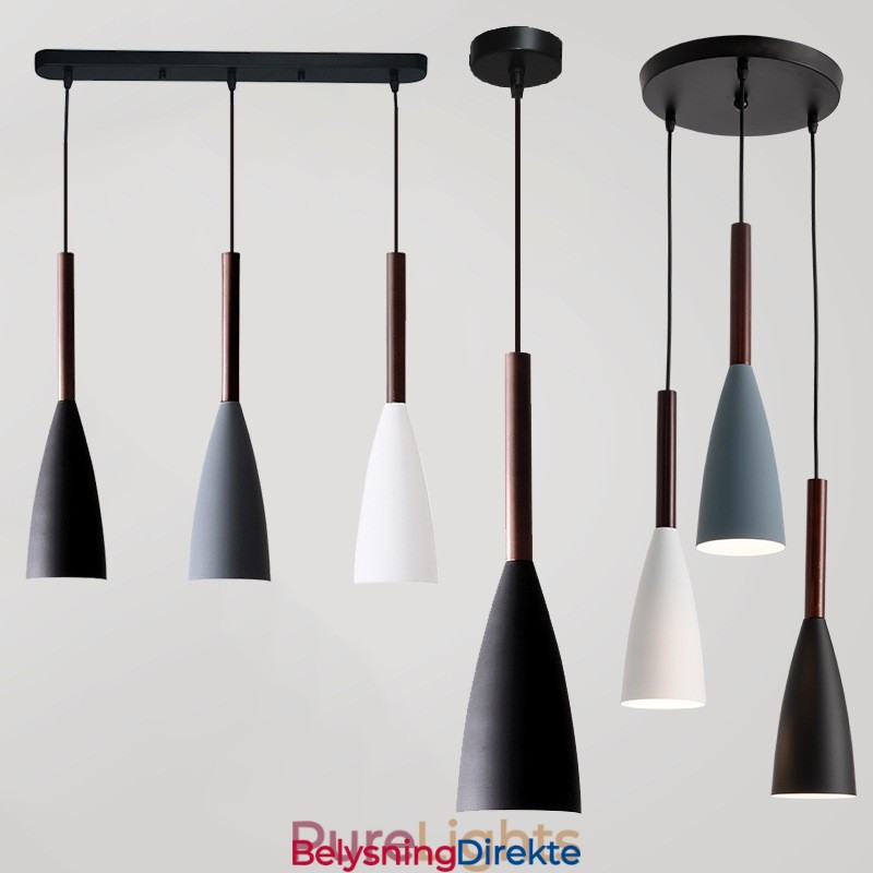 Moderne, Samtidskunstnerisk Macaron-Pendellampedesign