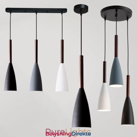 Moderne, Samtidskunstnerisk Macaron-Pendellampedesign