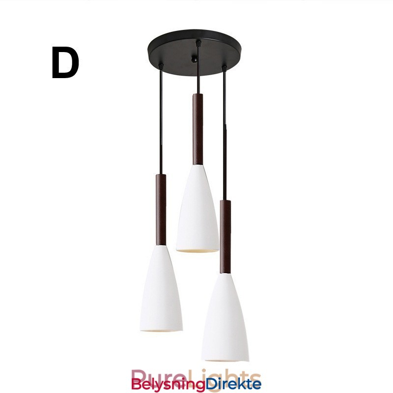 Moderne, Samtidskunstnerisk Macaron-Pendellampedesign