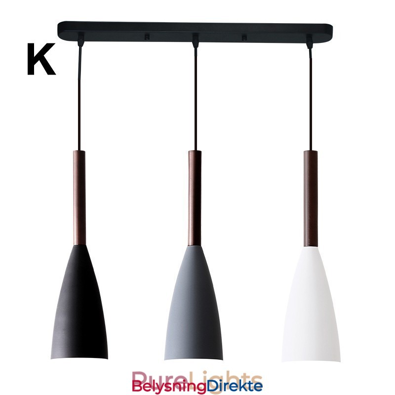 Moderne, Samtidskunstnerisk Macaron-Pendellampedesign