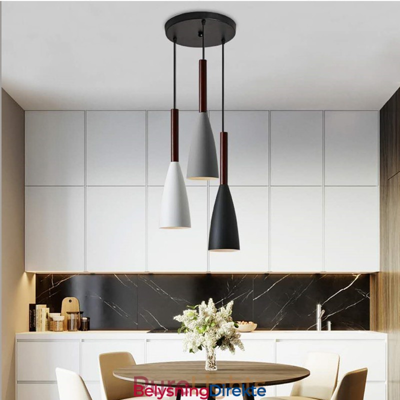 Moderne, Samtidskunstnerisk Macaron-Pendellampedesign