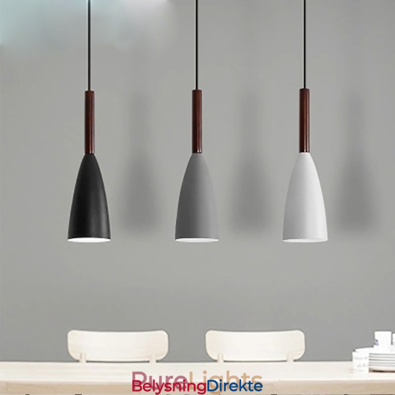 Moderne, Samtidskunstnerisk Macaron-Pendellampedesign