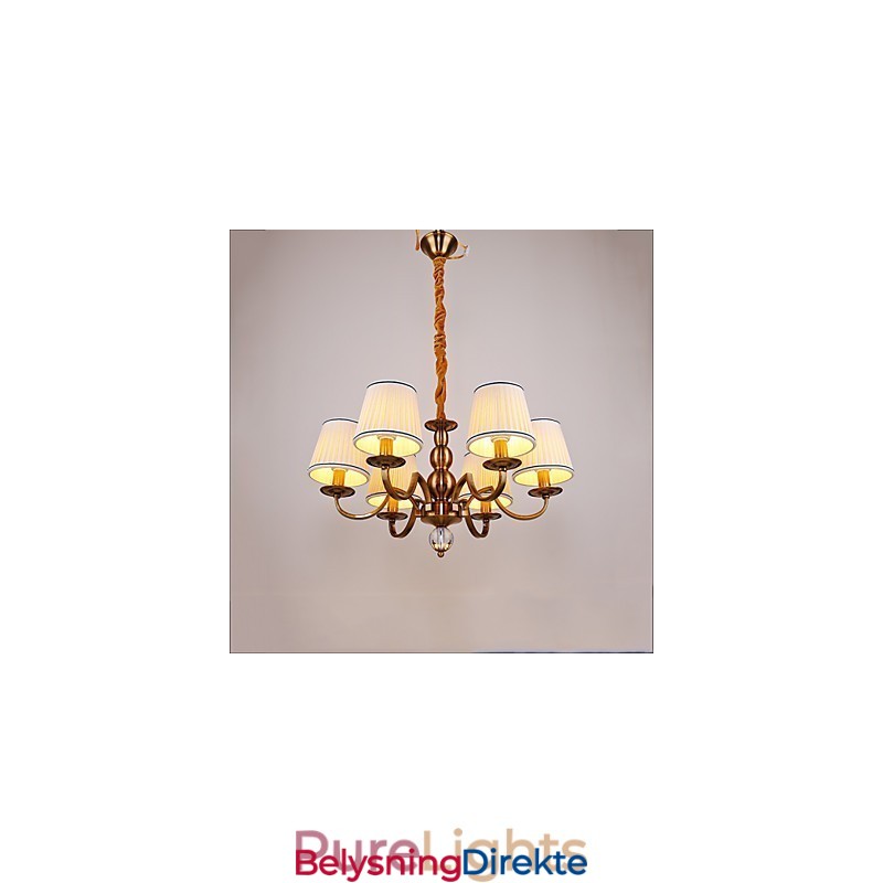 Lysekrone Moderne Samtids Metall