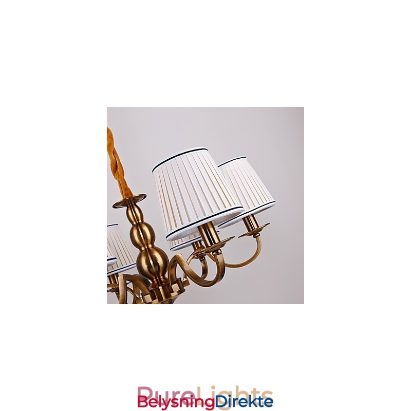 Lysekrone Moderne Samtids Metall