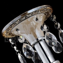 Krystall Luksuriøs Moderne Samtids Anheng Lysekrone