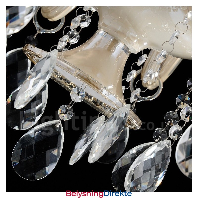 Krystall Luksuriøs Moderne Samtids Anheng Lysekrone