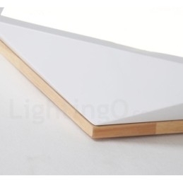 Dimmbar Macaron Flerfarget Tretaklampe Med Akrylskjerm Taklampe I Nordisk Stil