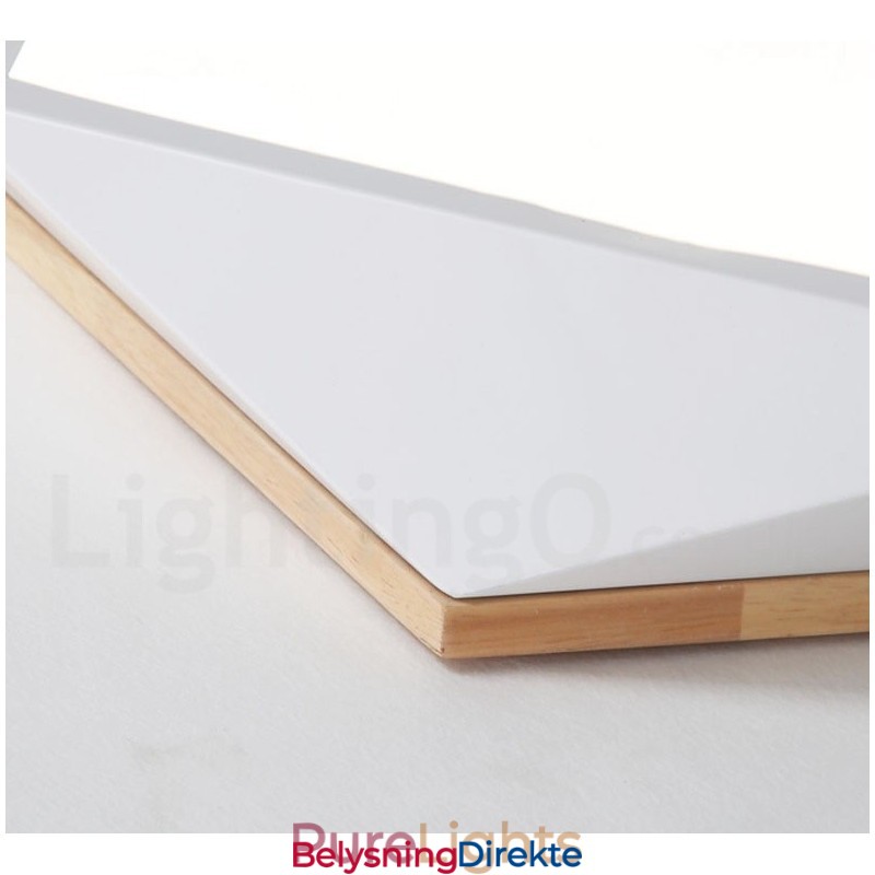 Dimmbar Macaron Flerfarget Tretaklampe Med Akrylskjerm Taklampe I Nordisk Stil