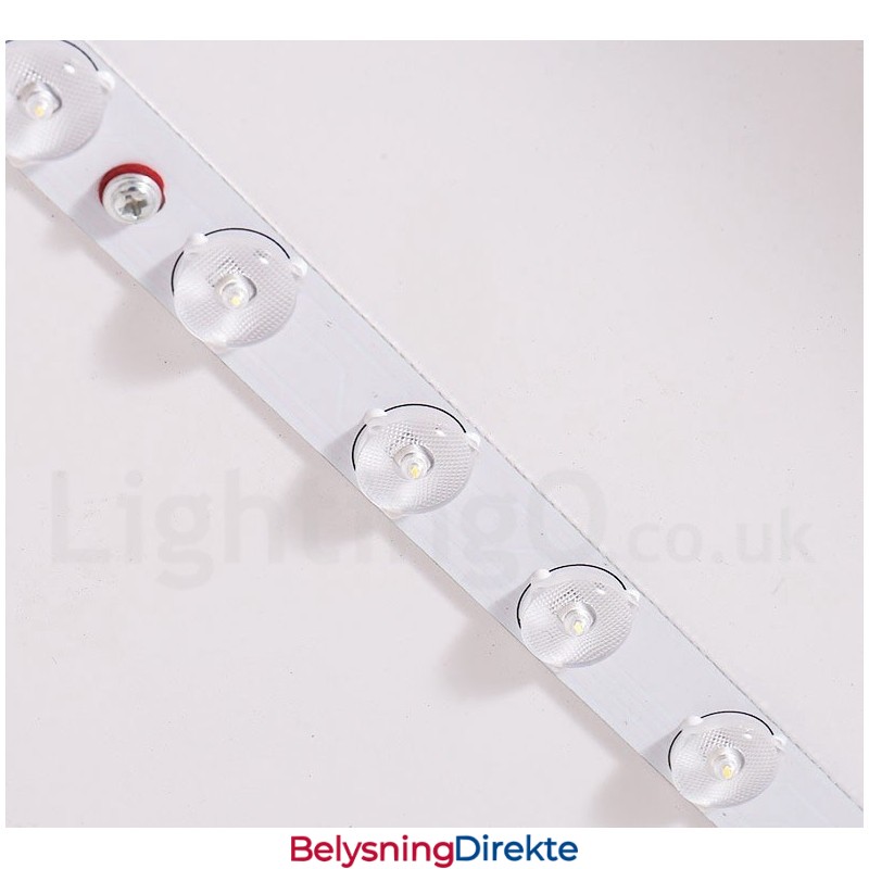 Dimmbar Macaron Multi Colors Wood Ultratynn Taklampe Med Akrylskjerm Taklampe I Nordisk Stil