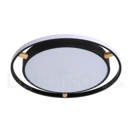 Dimbar Macaron Ultratynn Flerfarget Trerund Taklampe Med Akrylskjerm Taklampe I Nordisk Stil