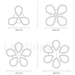 Taklampe I Treblad Med Akrylskjerm I Nordisk Stil