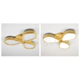 Taklampe I Treblad Med Akrylskjerm I Nordisk Stil