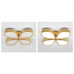 Taklampe I Treblad Med Akrylskjerm I Nordisk Stil