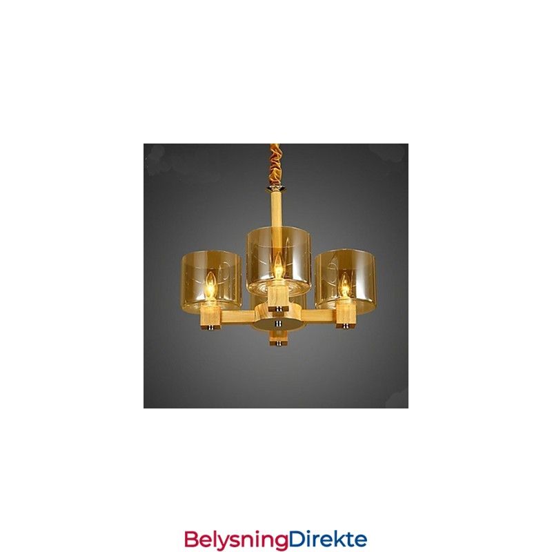 Mote Pendellampe Bord Tre Glassdeksel