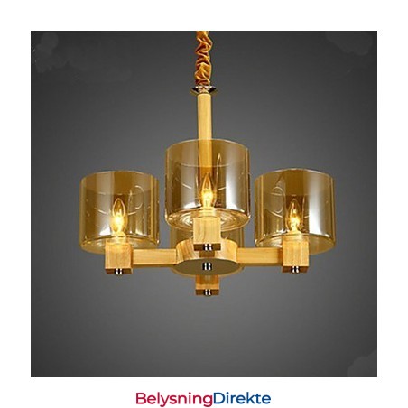 Mote Pendellampe Bord Tre Glassdeksel