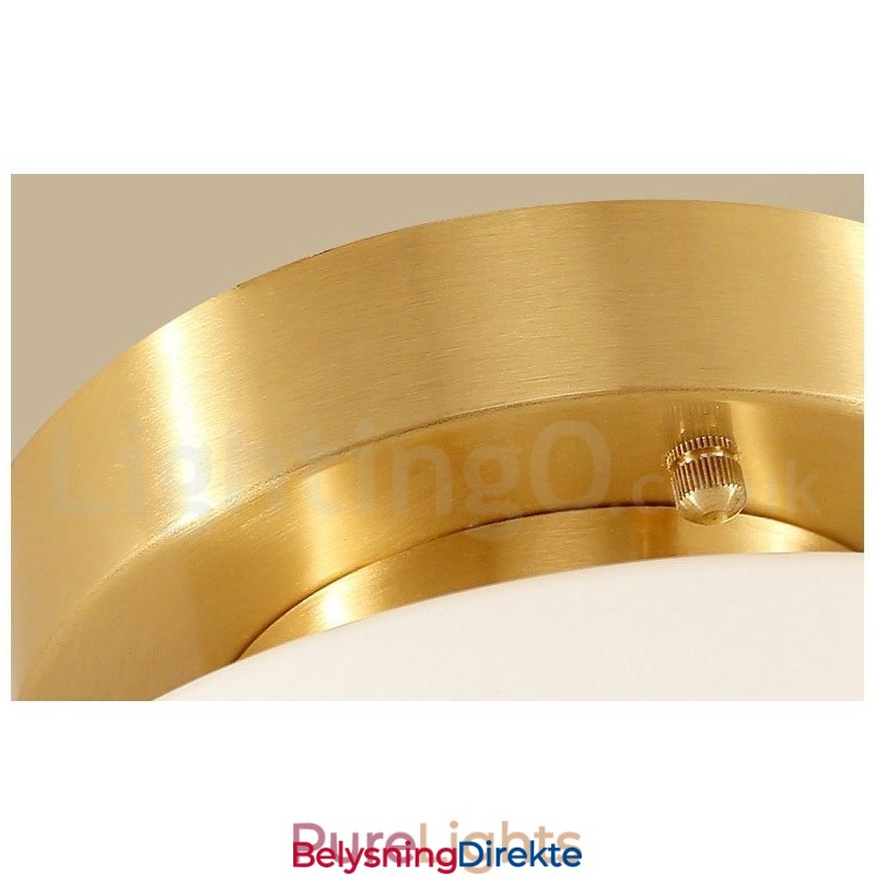 Retro Vintage Innfelt Taklampe Med Skjerm